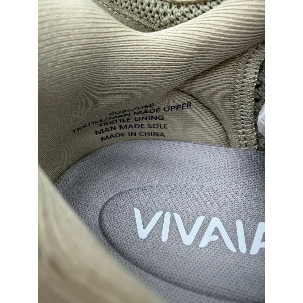 Vivaia AllDay SlipOn Breathable Mesh Comfort Casual Retro Matcha Sneakers 6
